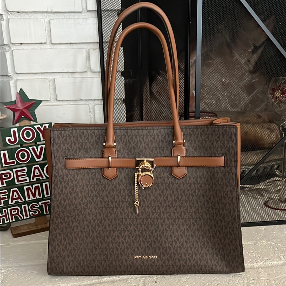 Michael Kors Brown Tote Bag